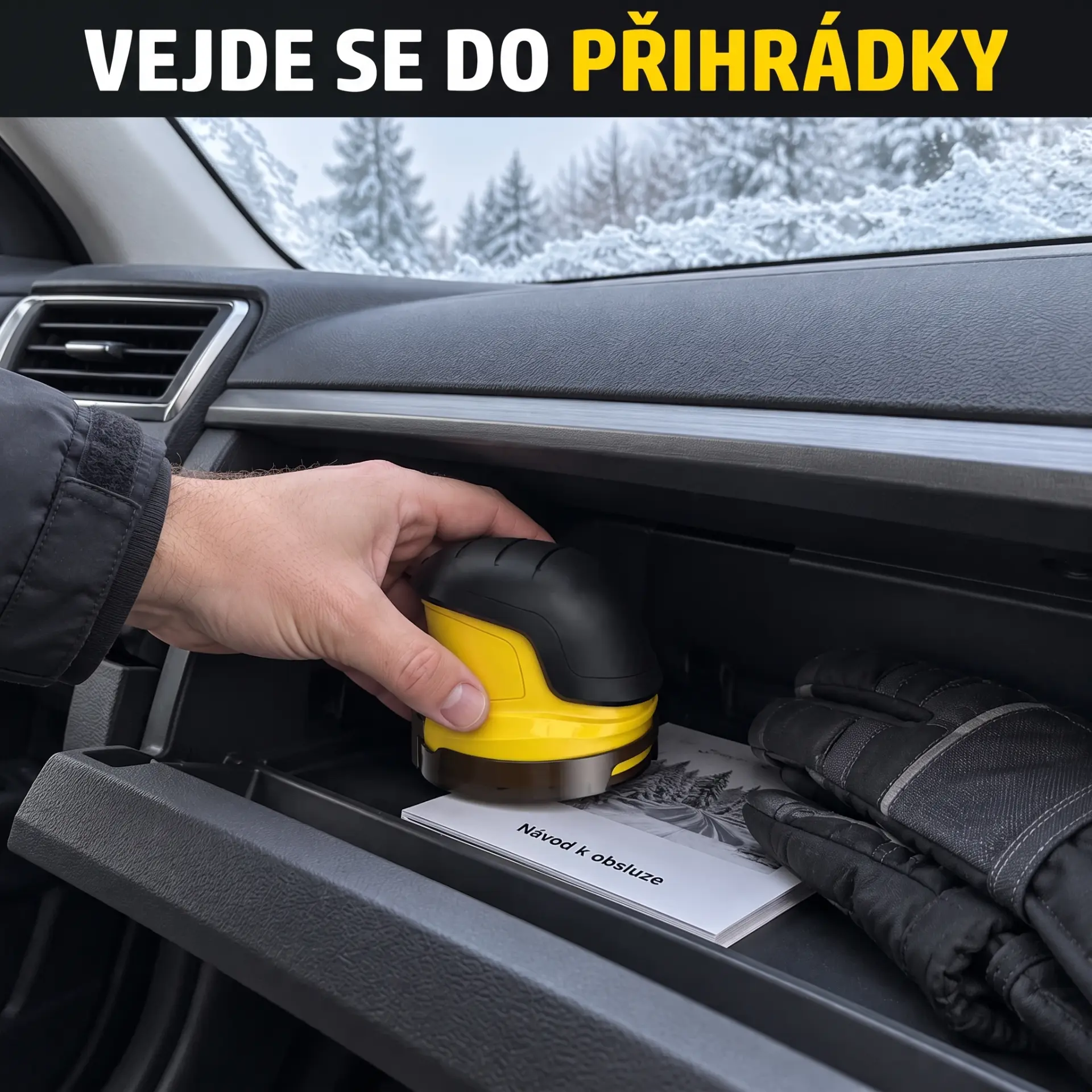 Frost Spin – vejde se do přihrádky